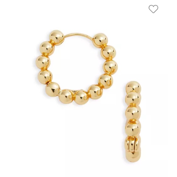 BaubleBar Jewelry - BAUBLEBAR NEW
Sutton Beaded Hoop Earrings
